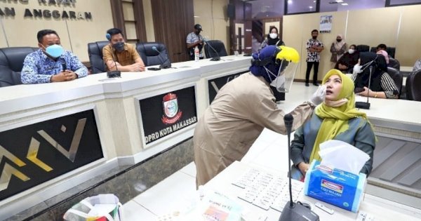 10 Pegawai Terpapar Covid-19, DPRD Makassar Lockdown