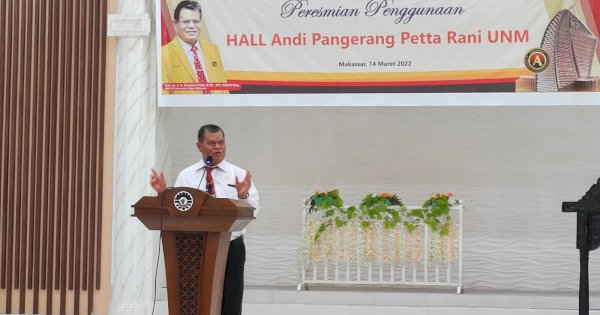 Resmi Difungsikan, Auditorium Amanagappa Berganti Nama Jadi Hall Andi Pangerang Pettarani