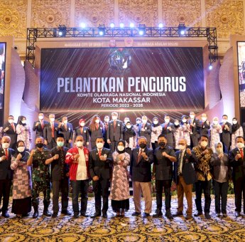 Harapan Danny Pomanto Kepada Pengurus Baru KONI Makassar