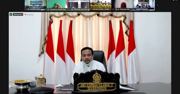Evaluasi PPKM Luar Jawa-Bali, Gubernur: Kondisi Covid-19 di Sulsel Melandai
