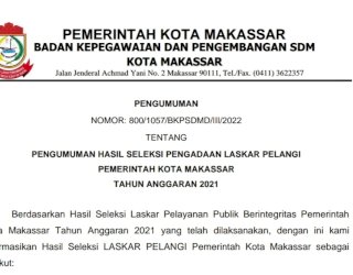 Pemkot Umumkan 12 Ribu Peserta Laskar Pelangi Lolos Seleksi, Cek Nama di Sini
