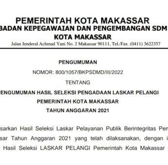 Pemkot Umumkan 12 Ribu Peserta Laskar Pelangi Lolos Seleksi, Cek Nama di Sini