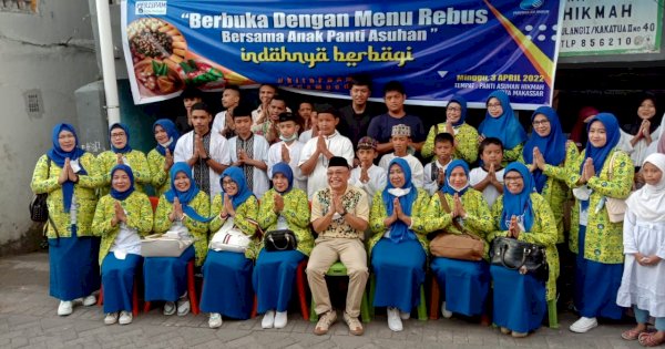 Pj Dirut PDAM Ajak Anak Panti Nikmati Menu Rebusan Saat Berbuka