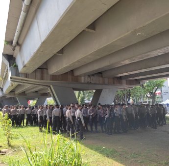 2.900 Personel Gabungan TNI-Polri Kawal Aksi Demo 11 April di Makassar