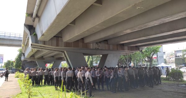 2.900 Personel Gabungan TNI-Polri Kawal Aksi Demo 11 April di Makassar