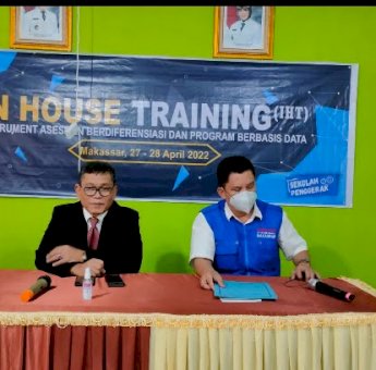 SMPN 3 Makassar Tingkatkan Kompetensi Guru Lewat IHT Sekolah Penggerak