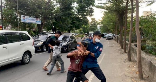 Dinsos Patroli Anjal-Gepeng, Sasar Fly Over Hingga Anjungan Pantai Losari