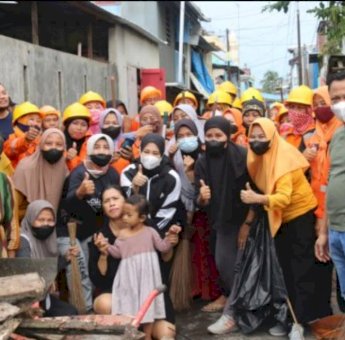 Wakil Wali Kota Makassar Pantau Kegiatan Sabtu Bersih di Kecamatan Tallo