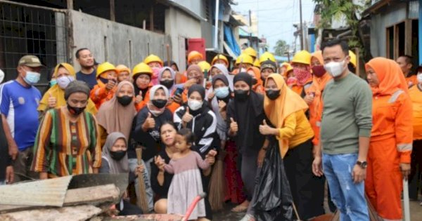 Wakil Wali Kota Makassar Pantau Kegiatan Sabtu Bersih di Kecamatan Tallo