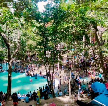 Permandian Air Panas Lejja Soppeng Jadi Wisata Favorit Libur Lebaran