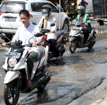 Pemprov Sulsel Janji Perbaiki Ruas Jalan Antang Tahun Ini