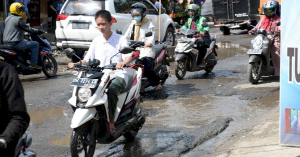 Pemprov Sulsel Janji Perbaiki Ruas Jalan Antang Tahun Ini