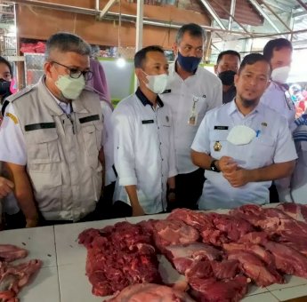 DKP Pantau Ketersediaan Bahan Pangan Jelang Idul Fitri 1443 Hijriah