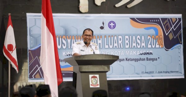 Danny Buka Musyawarah Luar Biasa Kwarcab Makassar
