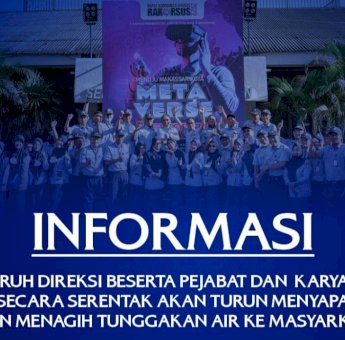 Direksi PDAM Turun Tangan Tagih Tunggakan Pelanggan