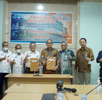 Beri Kemudahan Bagi Pelanggan, PDAM Makassar Teken MoU dengan BNI