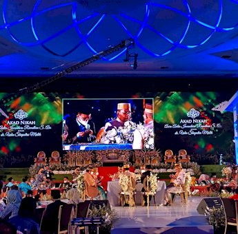 Pimpinan Partai Politik Hadiri Akad Nikah Putri Danny Pomanto