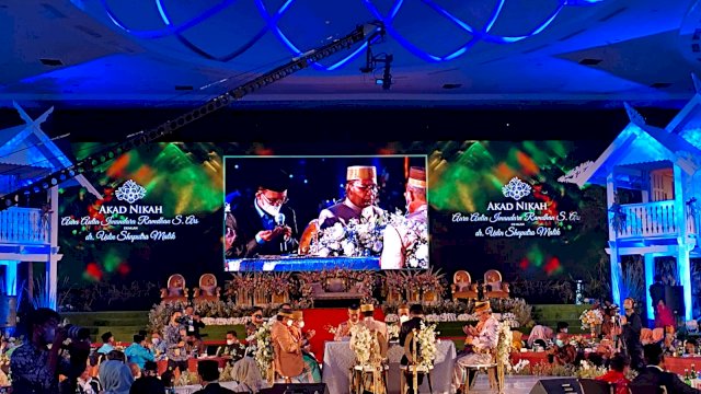 Pimpinan Partai Politik Hadiri Akad Nikah Putri Danny Pomanto