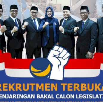 NasDem Makassar Buka Rekrutmen Penjaringan Bacaleg Tanpa Mahar, Ini Syaratnya!