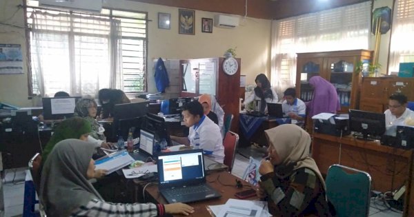 2.016 Calon Peserta Didik Baru Berebut Masuk SMPN 3 Makassar Jalur Zonasi