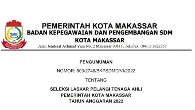 883 Laskar Pelangi Calon Tenaga Ahli Akan Diuji Kembali, Berikut Jadwalnya!