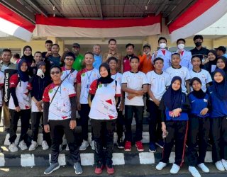 Raih Enam Medali Emas, Makassar Peringkat Pertama Klasemen Sementara Popda Sulsel