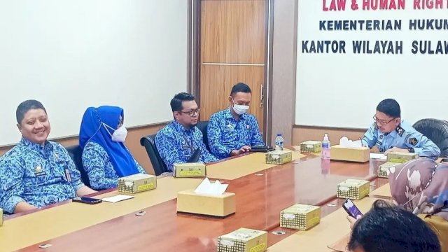 Dorong HKI, Balitbangda Perkuat Koordinasi dengan Kemenkumham Sulsel