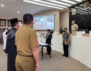 Ansar Lantik 259 Pejabat Fungsional Minta Tingkatkan Kualitas Kerja