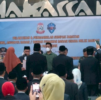 Danny Lantik Direksi dan Dewan Pengawas BUMD Makassar, Berikut Nama dan Posisinya