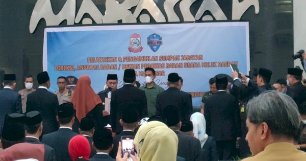 Danny Lantik Direksi dan Dewan Pengawas BUMD Makassar, Berikut Nama dan Posisinya