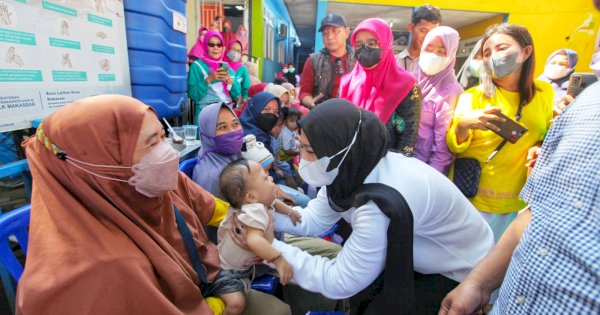 Wakil Wali Kota Makassar Gerebek Stunting di Puskesmas Antang