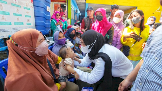 Wakil Wali Kota Makassar Gerebek Stunting di Puskesmas Antang