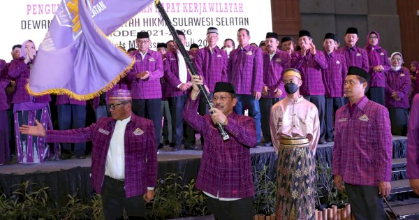 Muh Ansar Mangopo Resmi Jabat Ketua DPW HIKMA Sulsel 2021-2026