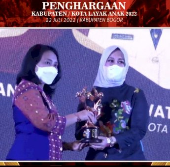 Makassar Raih Penghargaan Kota Layak Anak Kategori Nindya