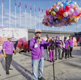 Sekda Kota Makassar Lepas Peserta Jalan Sehat HUT ke-85 HIKMA