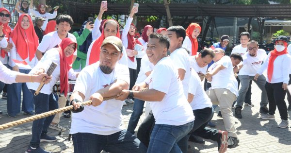 Tumbuhkan Rasa Kebersamaan Antar Pegawai, Bapenda Gelar Porseni Semarakkan HUT RI ke-77