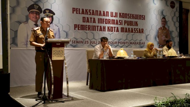 Diskominfo Makassar Gelar Uji Konsekuensi PPID