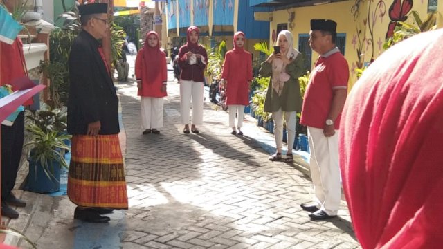 Tim Shelter Warga Ikut Peringati HUT Ke-77 Tahun RI di Longwis