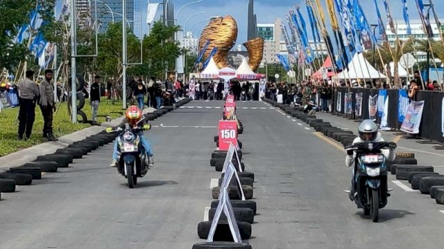Resmi Digelar, Ratusan Pembalap Ikuti Event Lantang Bangngia Street Race di CPI