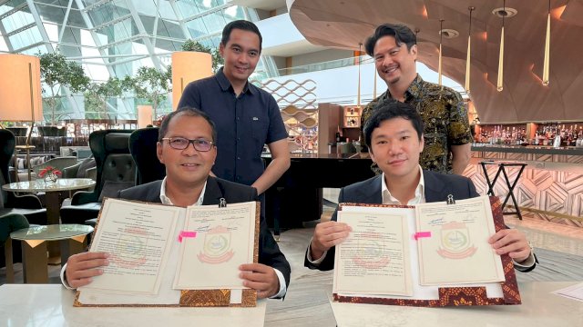 Danny Teken LoA dengan TSSG Singapura, Kaji Potensi Ekonomi Maritim Kota Makassar