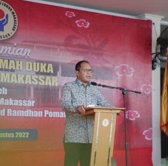 Danny Pomanto Resmikan Rumah Duka Yayasan Budi Luhur Makassar