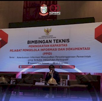 Ikuti Bimtek PPID, Mahyuddin Sebut Transparansi Dasar Pemkot Makassar