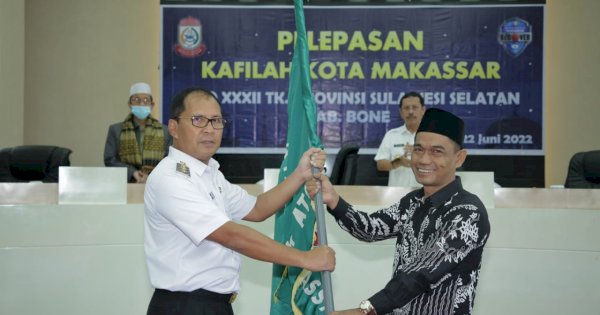 Target Juara, Danny Lepas 54 Kafilah Makassar ke Bone