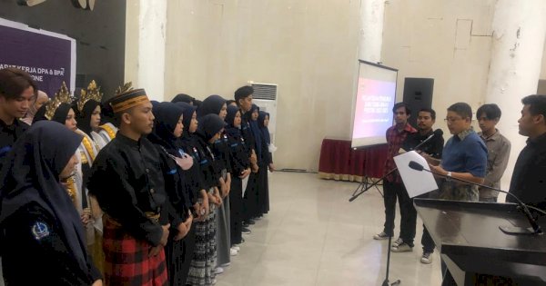 Lantik IKMB UNHAS Periode 2022-2023, Andi Bukti Djufrie Ajak Pengurus Baru Dukung Program Danny-Fatma