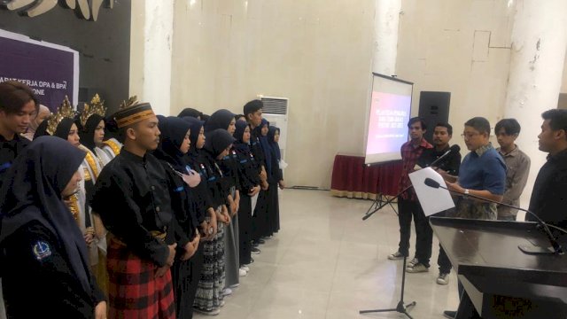 Lantik IKMB UNHAS Periode 2022-2023, Andi Bukti Djufrie Ajak Pengurus Baru Dukung Program Danny-Fatma