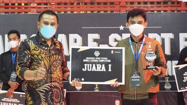 Makassar E-Sport Festival Mobile Legend, Tim RB Bopeng Juara Pertama