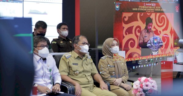 Ikuti Peringatan Hari Otonomi Daerah ke-XXVI, Danny: Dibutuhkan Kemampuan Daerah Untuk Beradaptasi