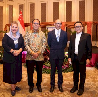 Penuhi Undangan Khusus, Danny Pomanto Hadiri Perpisahan Dubes Singapura