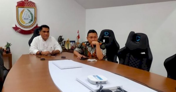 Kepala Diskominfo Rapat Virtual Bersama Kominfo Bahas Data Keluarga Miskin Penerima Bantuan STB