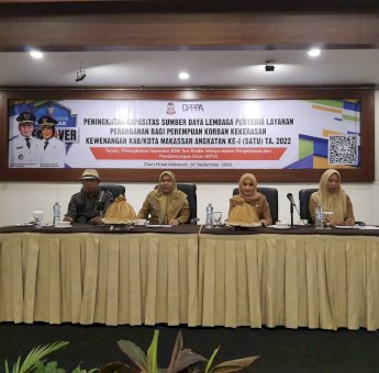 Sekdis DP3A Buka Resmi Peningkatan Kapasitas SDL Bagi Korban Kekerasan